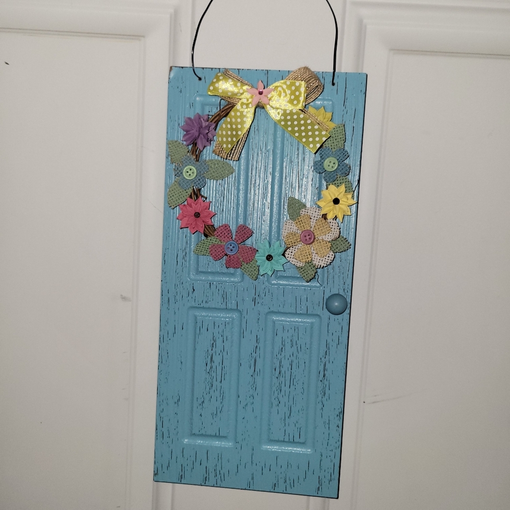 Spring/Easter Mini Door Decoration, To Hang